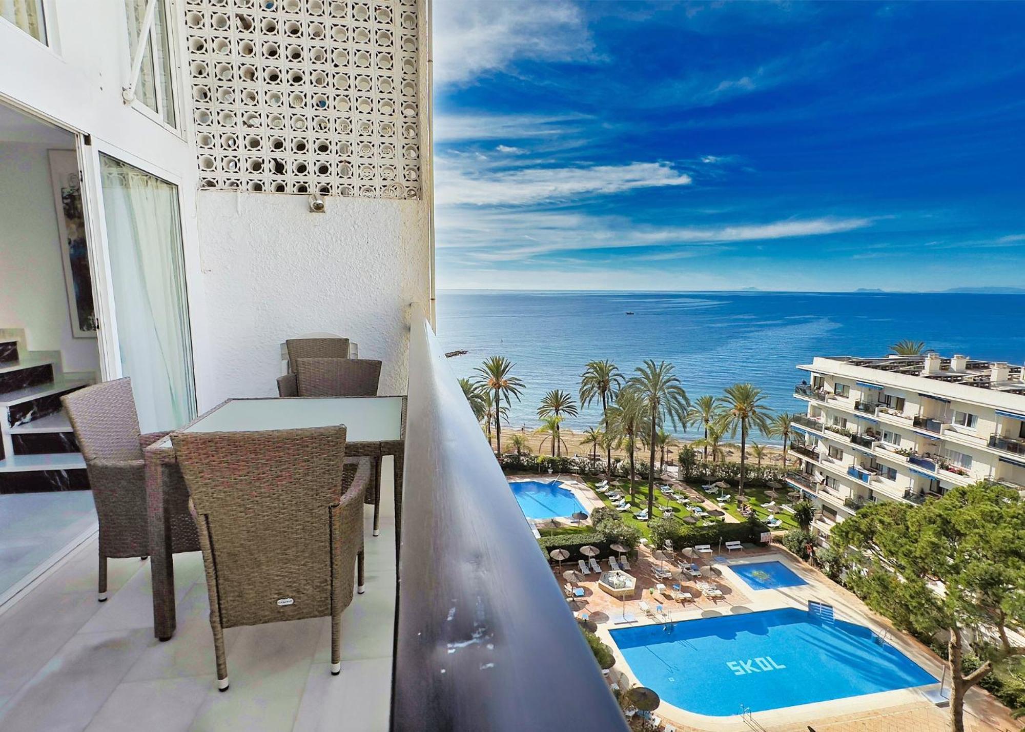 Skol 508 West Facing Duplex Apartment With Amazing Sea Views ماربيا المظهر الخارجي الصورة